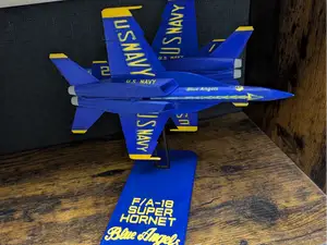 Knife Edge Pass stand for Blue Angels F/A-18