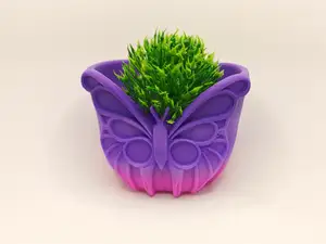 Schmetterling - Blumentopf – Pflanztopf