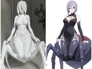 Anime Girl Figure Monster Girl Arachne