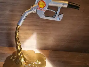 Gas Pump Spill Lamp