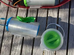 Dog Poop Bag Holder (with Bag Rewind function)