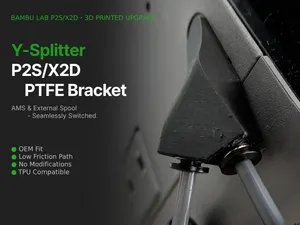 P2S/X2D PTFE tube bracket Double/Single inlets