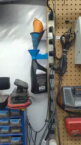oil funnel drip catching mount v2