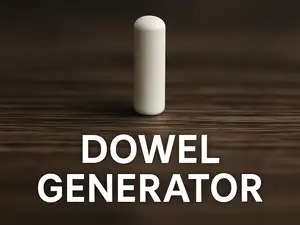 Dowel Generator – Right When You Need It