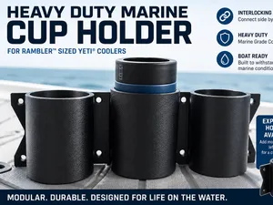 Yeti Rambler Heavy duty Marine boat cup holder