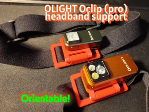 Olight Oclip (pro) headband support
