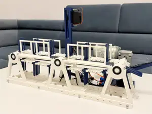 Modular Conveyor belt for alum and plastic sorting