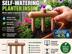 Self-Watering Insert for Window Planter Box