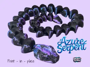 AZURE SERPENT SNAKE