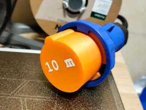 CEE Plug Protective Cap – IEC 60309 Blue Plug 2P+E