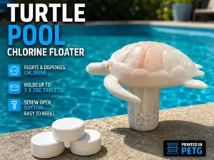 Turtle Pool Chlorine Floater