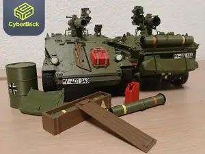 CyberBrick Wiesel 1/16 Accessory kit -Full Package