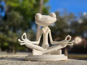 Zen Frog: Guardian of Serenity