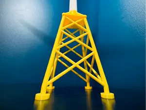 Offshore Wind Turbine Jacket Foundation Model