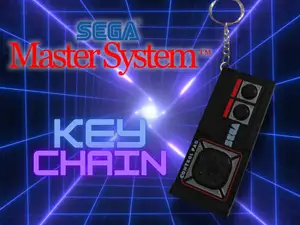 Sega Master System Controller KeyChain