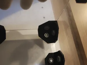 3D printer enclosure box corner
