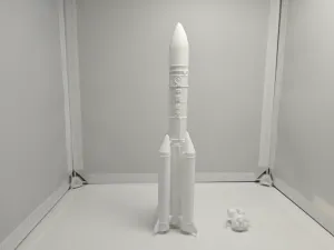 长征5号立体可拆分冰箱贴