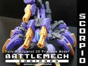 BattleMech Zodiarks - Scorpio