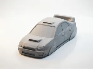 Subaru Impreza WRX Rally Car Simplified