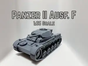 Panzer II - Ausf. F.  1:35 scale
