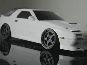 5 spoke wheel for 1/18 drift car