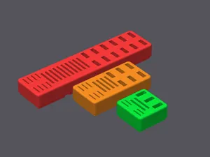 USB / SD CARD HUB / ORGANIZER | Gridfinity |