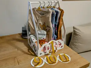 Gift box for baby birth - baby shower - hanger