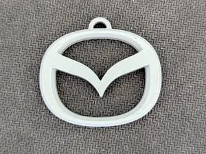 Mazda logo keychain