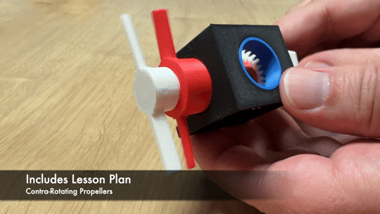 Contra-Rotating Propeller：Teaching Aid＆Lesson Plan