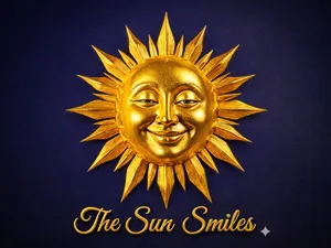 Smiling Sun  Walldecor