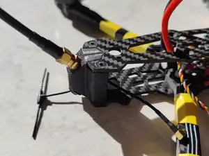 Mark4 7 inch VTX and Receiver antenna mount