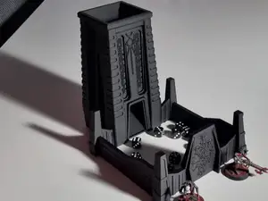 Necron dice tower