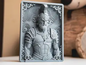Ares God of War - Unified Bas Relief Art