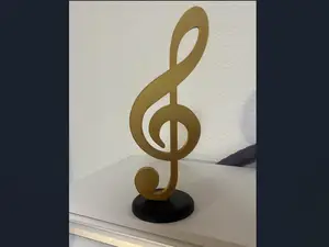 Notenschlüssel Musik Noten Deko Note Song