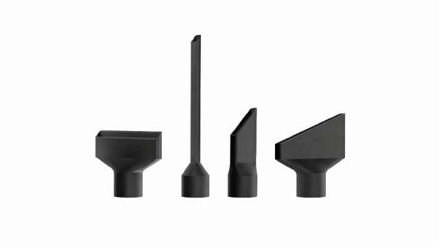 Crevice Vacuum Nozzle – Parametric & Customizable