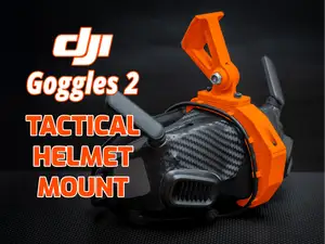 DJI Goggles 2 Tactical Helmet Mount