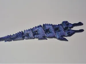 coccodrillo snodato per portachiavi e giochi