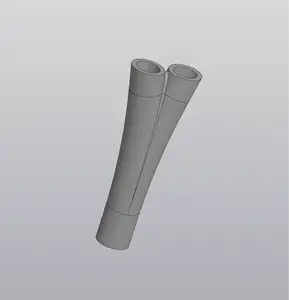 Y splitter for A1 (AMS + external spool)