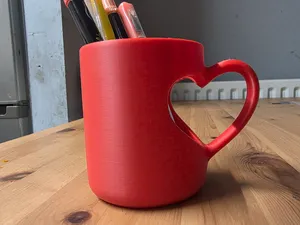 Heart Mug Multipurpose Pot