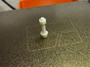 Schraube M5 x 30 mit Mutter und Unterlegscheibe