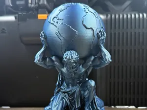 Atlas Holding The World Sculpture