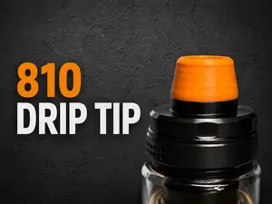 Tapered 810 drip tip