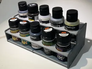 Paint Rack - Pigments & Washes