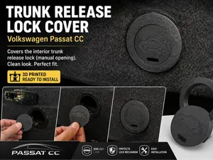 VW Passat CC–Emergency Trunk Release Handle Cover