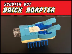 Scooter Bot Brick Adapter