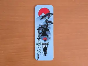 Japan Red Bookmark