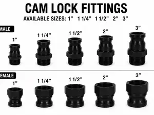 Cam Lock Adapter fittings Male & Female
