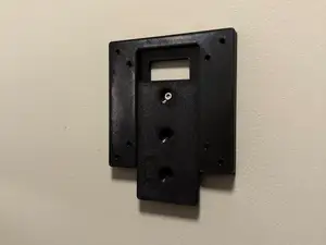 Low profile Vesa wall mount