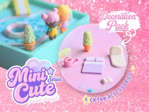 Decoration Pack for MiniCute playset (vol.1)