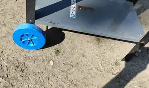 Grill wheel